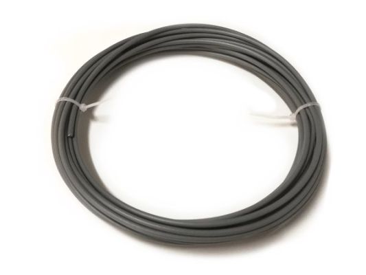 Plastique fil a souder PE-HD 4mm Ronde Gris (RAL7005) 10 Mètres